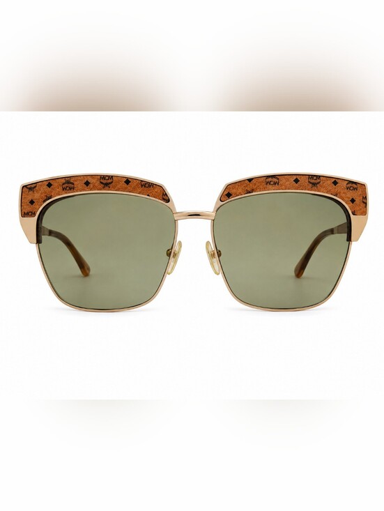 MCM Accessories - MCM Cognac Monogram Sunglasses